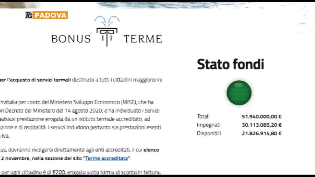 Rabbia Bonus Terme Ad Abano E Montegrotto Fondi Spariti Nelle Prime