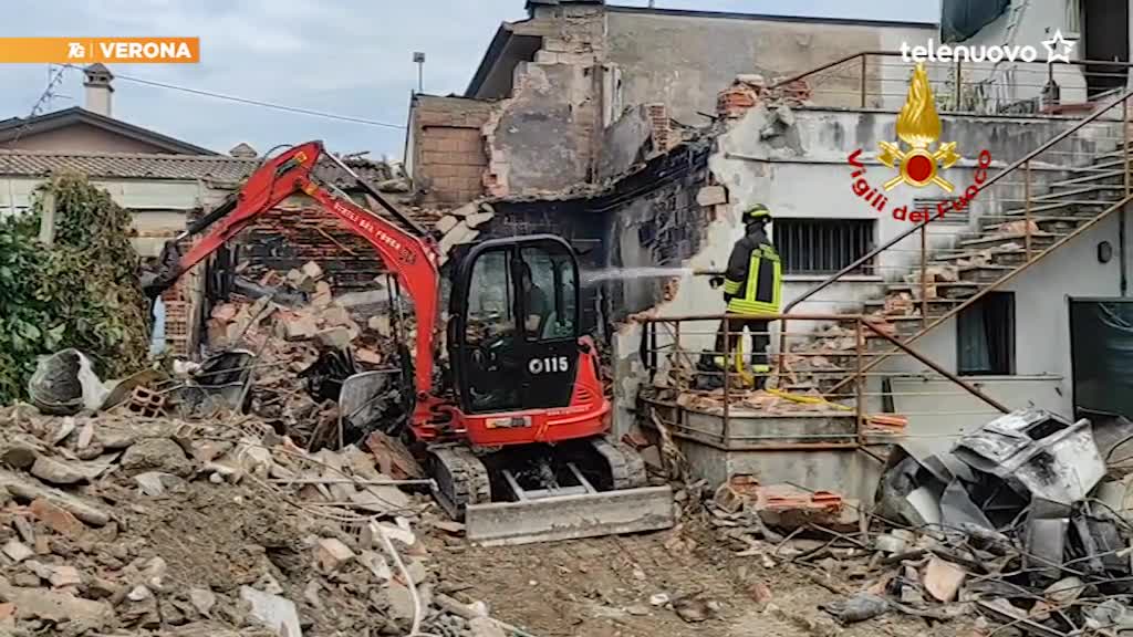 Incendio Distrugge Garage, Ustionato 80enne VIDEO | TgVerona | Telenuovo